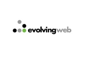 Evolving web logo