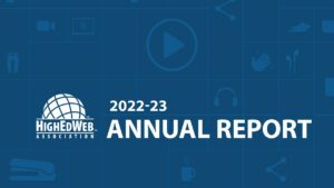 HighEdWeb 2022-23 Annual Report